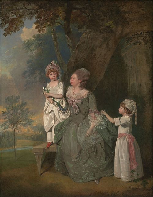 Mrs. Barclay and Her Children, 1776, Francis Wheatley