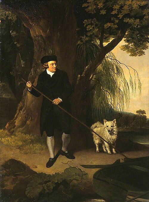 Man with a Dog, 1775, Francis Wheatley