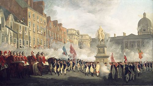 The Dublin Volunteers on College Green, 4th November 1779, 1779, Francis Wheatley