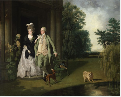 Portrait of Mr and Mrs Richardson, , Francis Wheatley