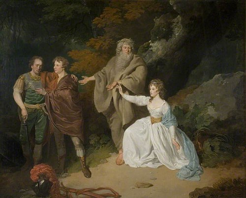A Scene From Shakespeare's The Tempest, 1787, Francis Wheatley