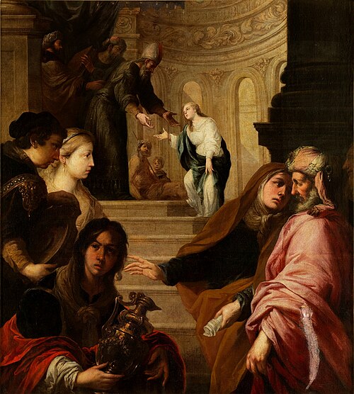 La Presentación de la Virgen en el Templo, 1601, Juan de Sevilla