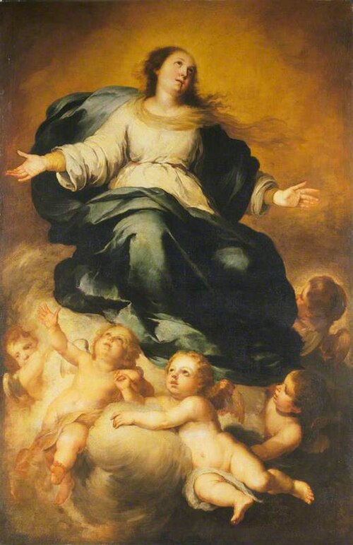 The Virgin of the Assumption, 1700, Francisco Meneses Osorio