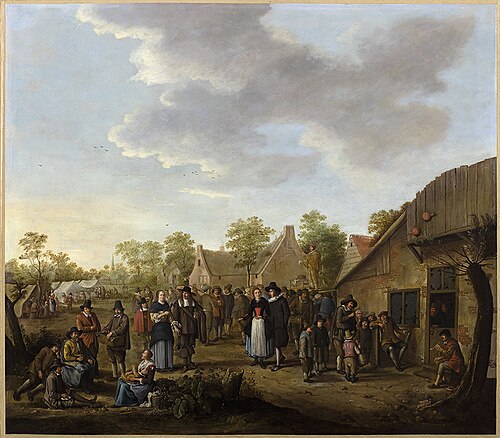 Dorpskermis, 1664, Franciscus Carree