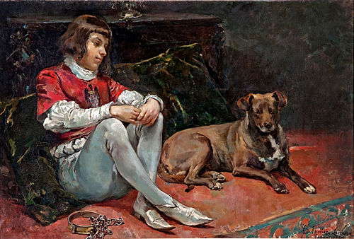 La prisión del Príncipe de Viana, 1888, Tomás Muñoz Lucena