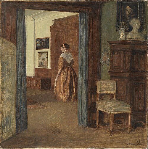 Interieur, 1907, Adolf Hengeler