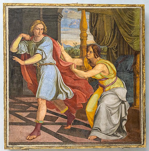 Joseph et la femme de Potiphar, 1816, Philipp Veit