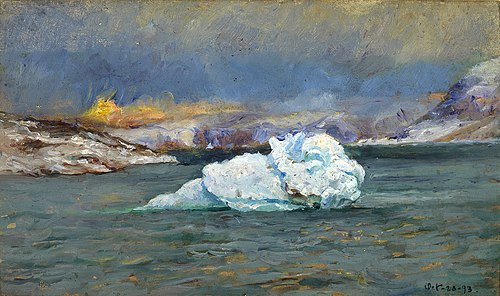 Bowdoin Bay, Greenland, October 20, 1893, 1893, Frank Wilbert Stokes