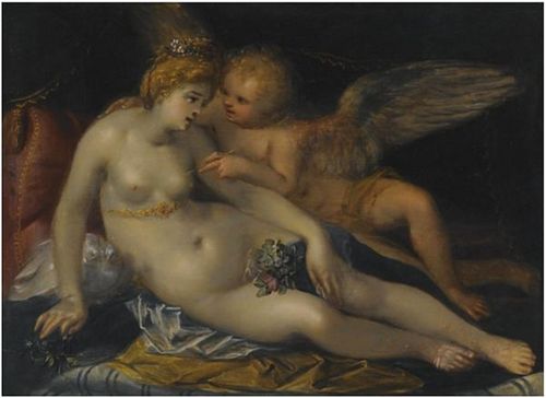 Venus and Cupid, 1602, Frans Badens