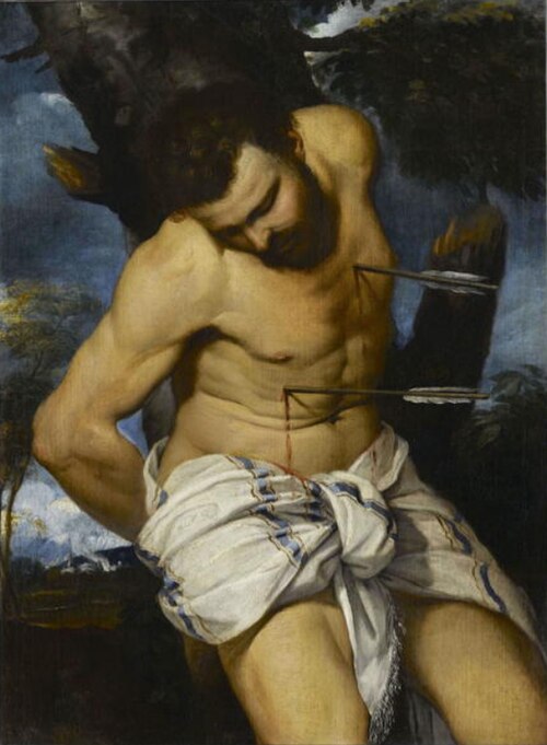 Saint Sébastien, 1609, Frans Badens