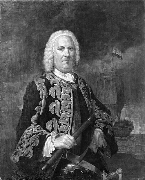 Jacob Reijnst (1685-1756), 1753, Frans Decker