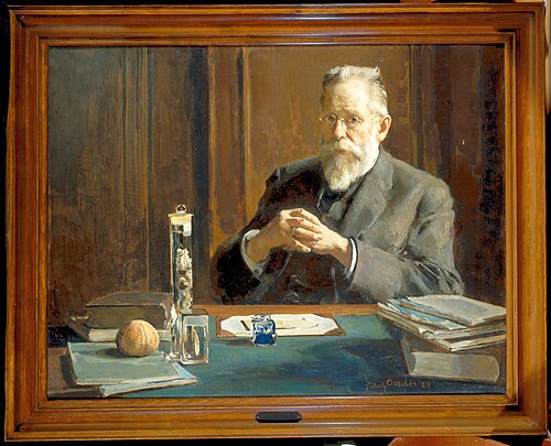 Portrait of Carel Sluiter (1854-1933), 1924, Frans David Oerder