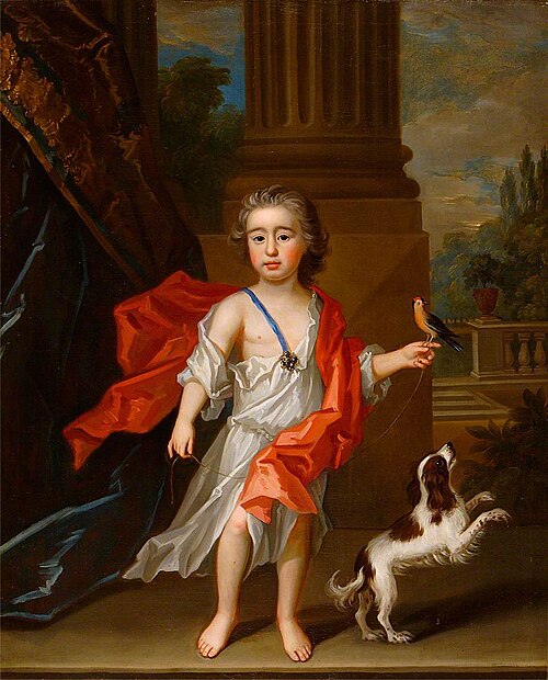 Dudley Long North (1749–1829), 1755, Frans van der Mijn