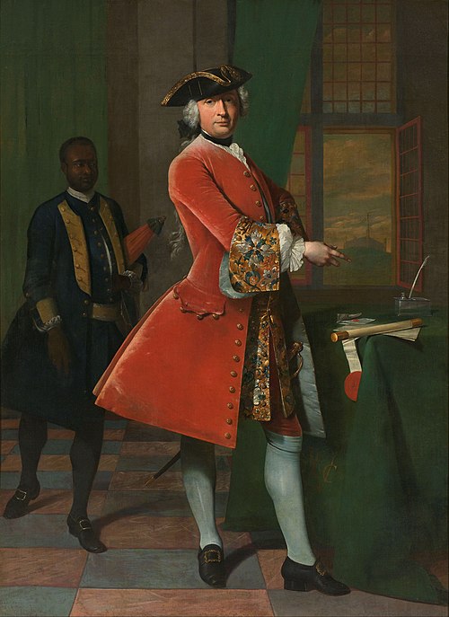 Portrait of Jan Pranger, 1742, Frans van der Mijn