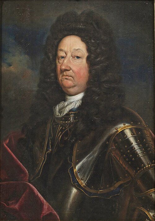 Portrait of Duke von Perponcher-Sedlnitzky, 1724, Frans van Stampart
