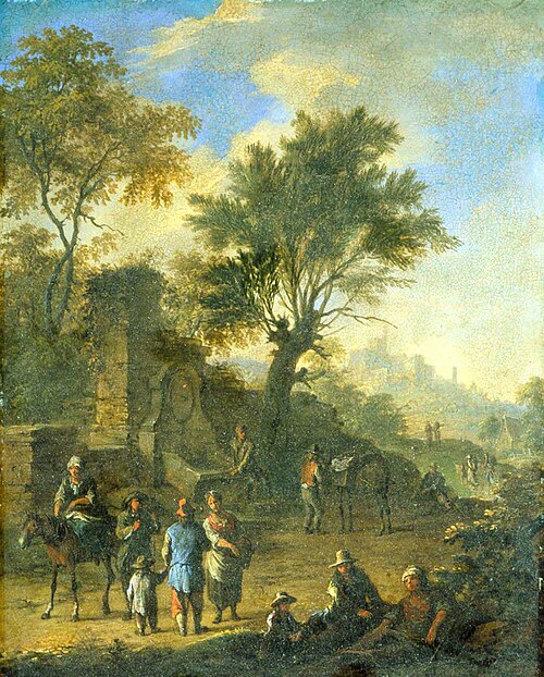 Landscape, , Franz de Paula Ferg