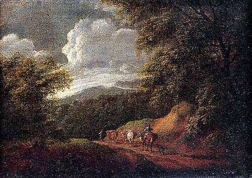 Landscape, , Franz de Paula Ferg