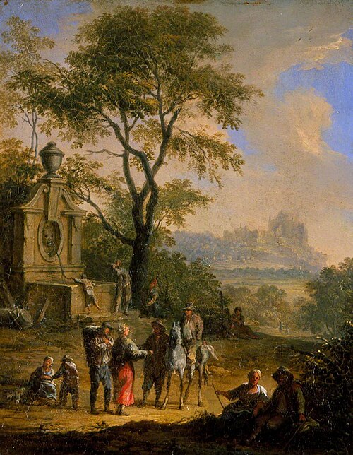 Landscape, , Franz de Paula Ferg