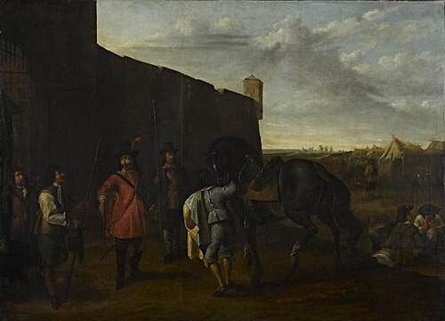 Inspection du poste de garde, 1650, François Duchatel