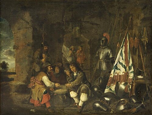 Guardroom scene, 1650, François Duchatel