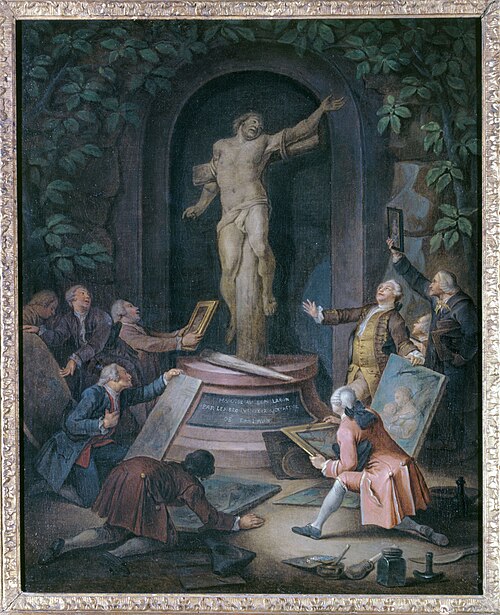 Hommage au bon larron, 1736, François Eisen