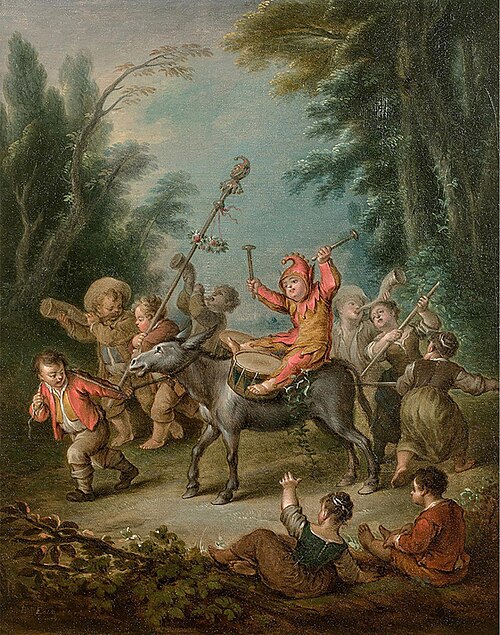 Children's carnival, 1771, François Eisen