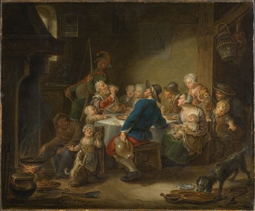 Le roi buvant, , François Eisen