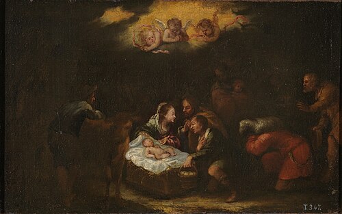 The Nativity, 1601, Francisco Antolínez