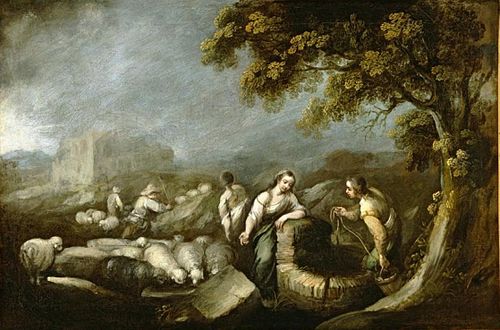 Jacob and Rachel at the Well, 1670, Francisco Antolínez