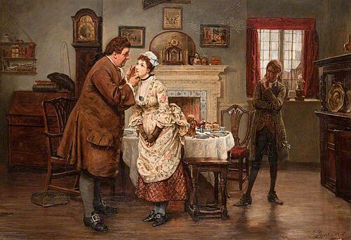 Scene from 'Barnaby Rudge', , Fred Barnard