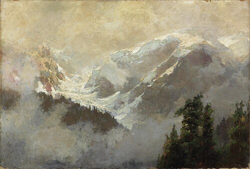 Mists and Glaciers of the Selkirks, 1911, Frederic Marlett Bell-Smith