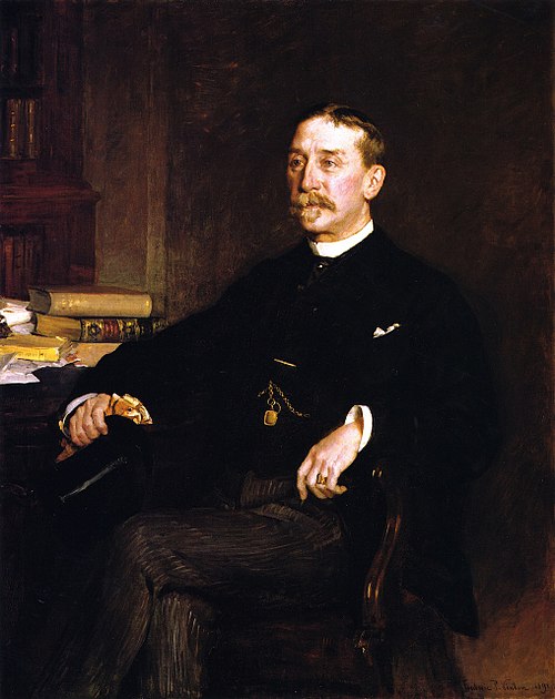 Portrait of Stephen Salisbury III, 1891, Frederic Porter Vinton