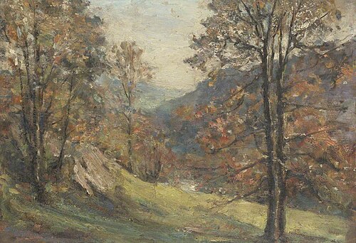 View near Rydal, , Frederic Yates