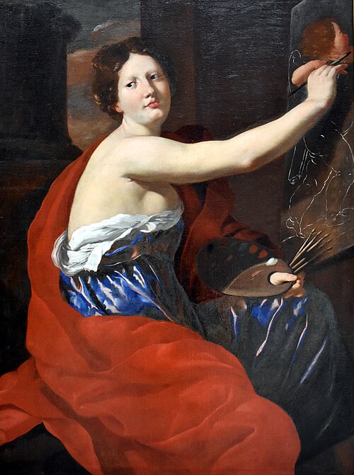 Allégorie de la Peinture, 1700, Charles Mellin