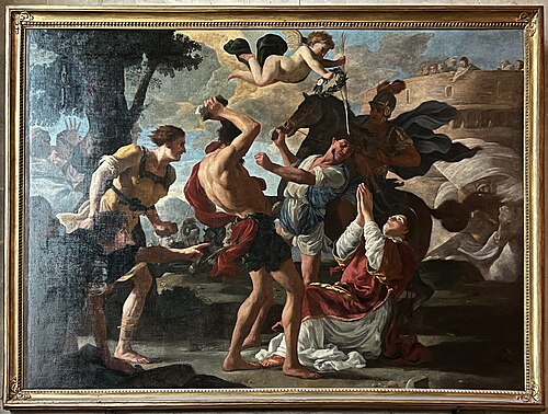 Lapidation de saint Étienne, , Charles Mellin