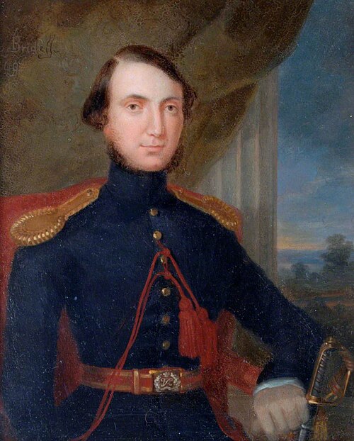 Captain Lacey, 1849, Frederick Lee Bridell