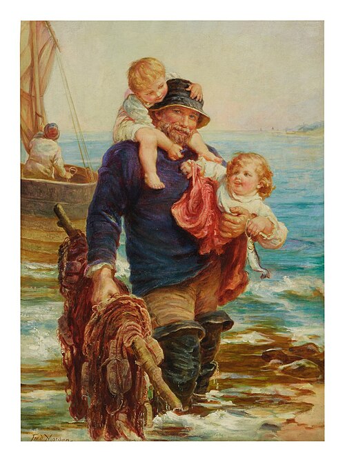 The Ferry, , Frederick Morgan