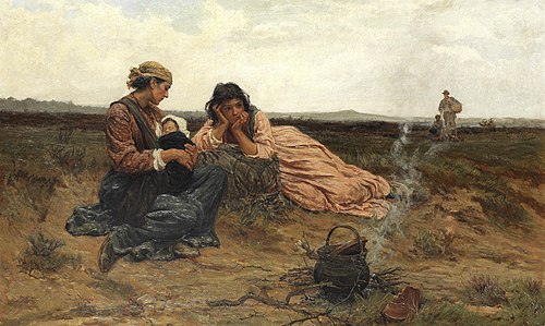 Under a changeful sky, 1878, Frederick Morgan