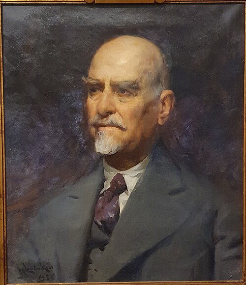 Retrato de Gustavo Pinto Lopes, 1936, Carlos Reis