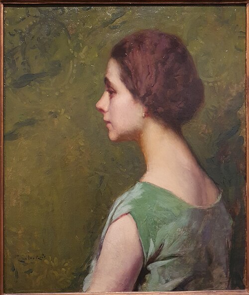 Retrato de minha filha Leonor, 1925, Carlos Reis