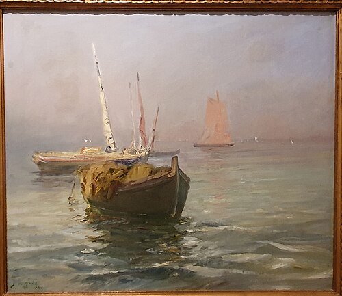 No Tejo, 1944, Carlos Reis
