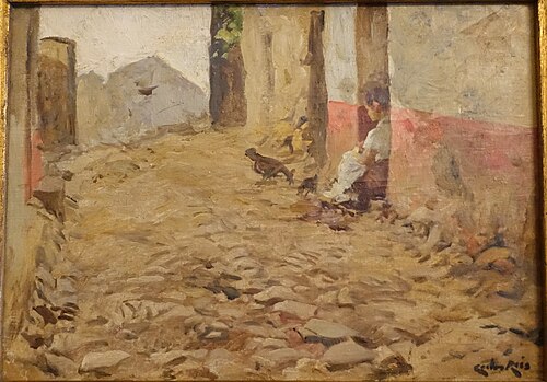 Estudo, 1900, Carlos Reis