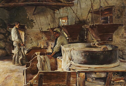 Os amores do moleiro, 1902, Carlos Reis