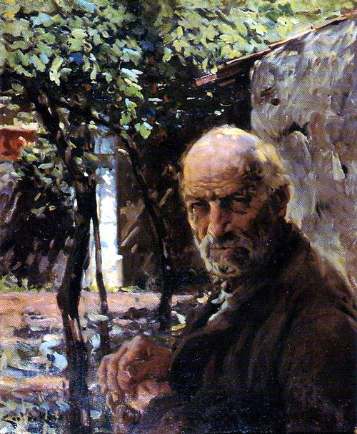 Retrato de Velho (O Pila), 1910, Carlos Reis