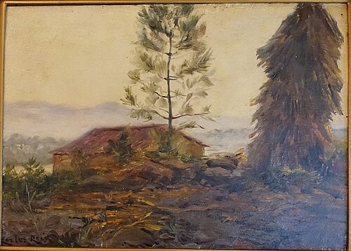 Paisagem Campestre, 1900, Carlos Reis