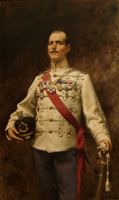 Retrato de Manuel Gomes da Costa, 1899, Carlos Reis