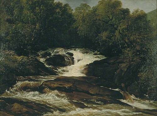 A Devonshire Stream, 1860, Frederick Richard Lee