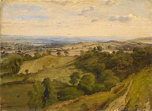 View near Crediton, Devon, , Frederick Richard Lee