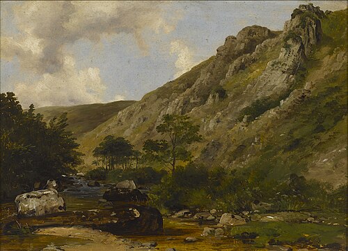 The River Teign, South Devon, , Frederick Richard Lee