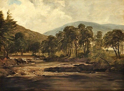 The River Lyon, Perthshire, , Frederick Richard Lee